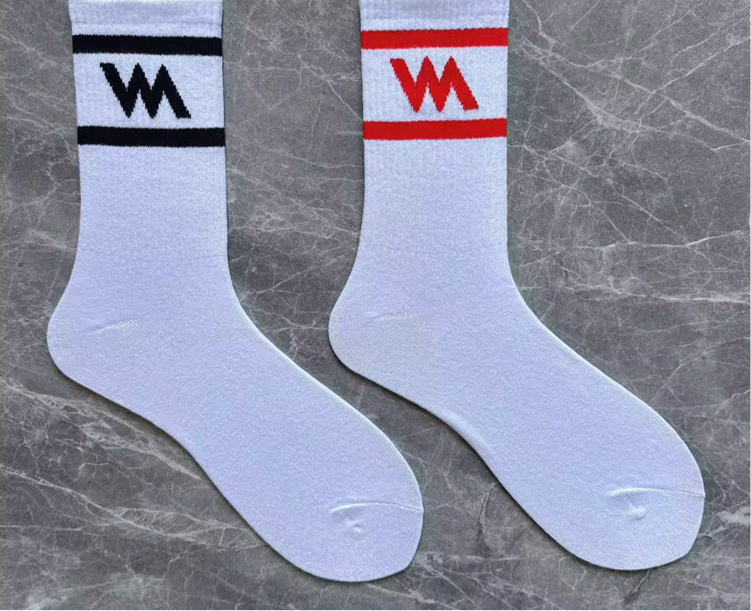 WM LOGO SPORT SOCKS