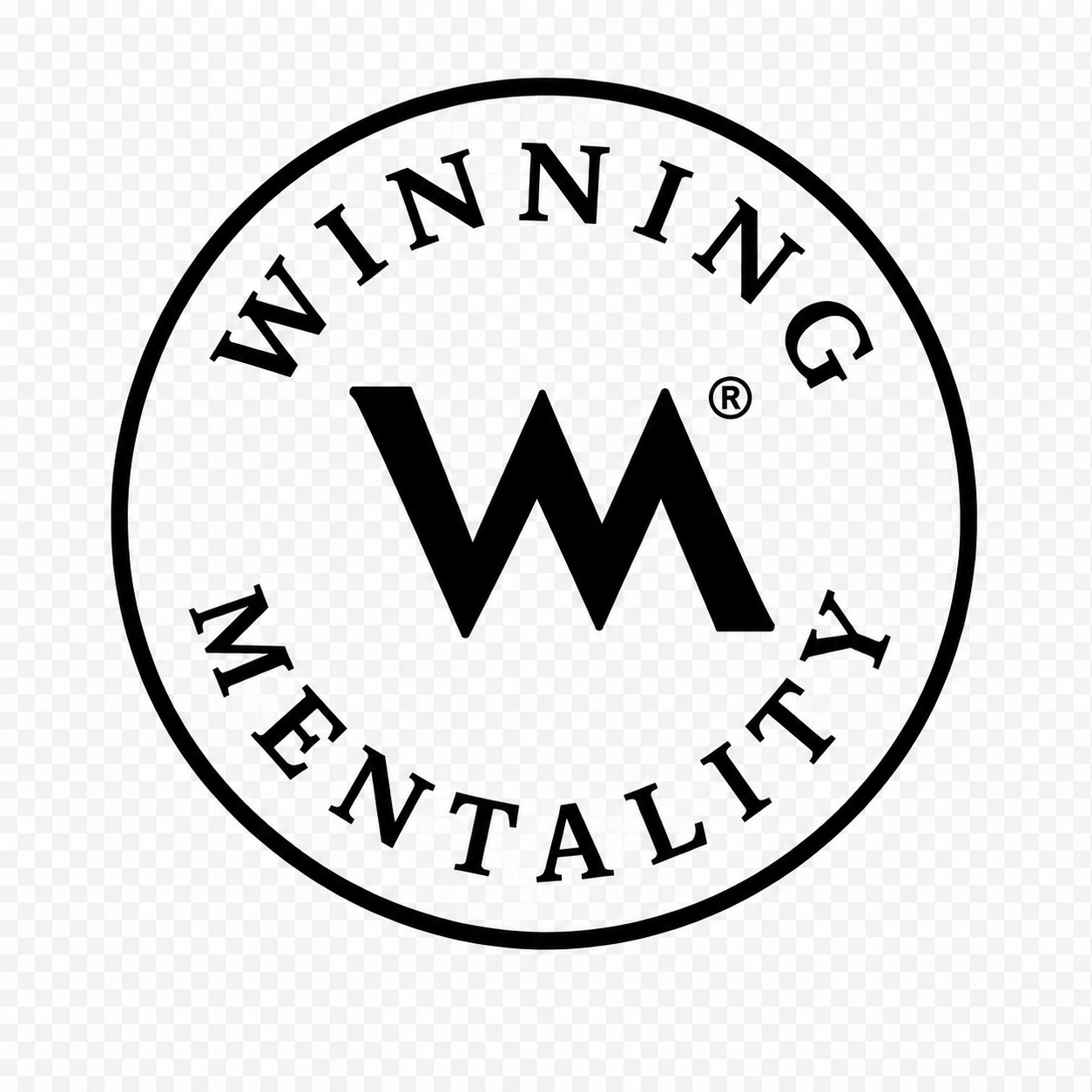 WINNING MENTALITY OVERSIZED LUXE TEE - BLACK