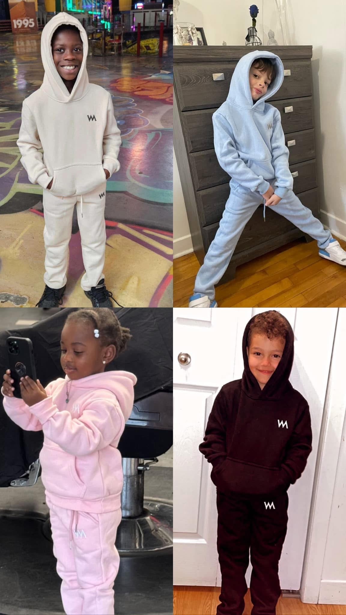 WM Logo Kids Sweatsuit – Legacy Collection