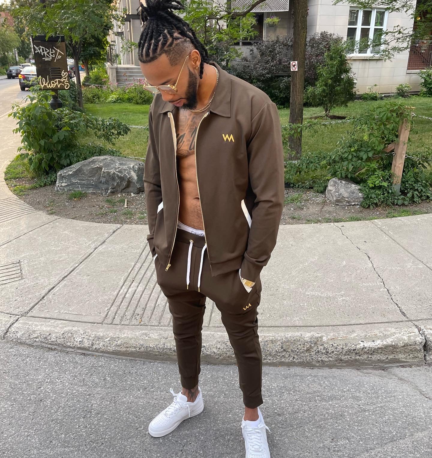MEN'S JACKET - KHAKI GREEN