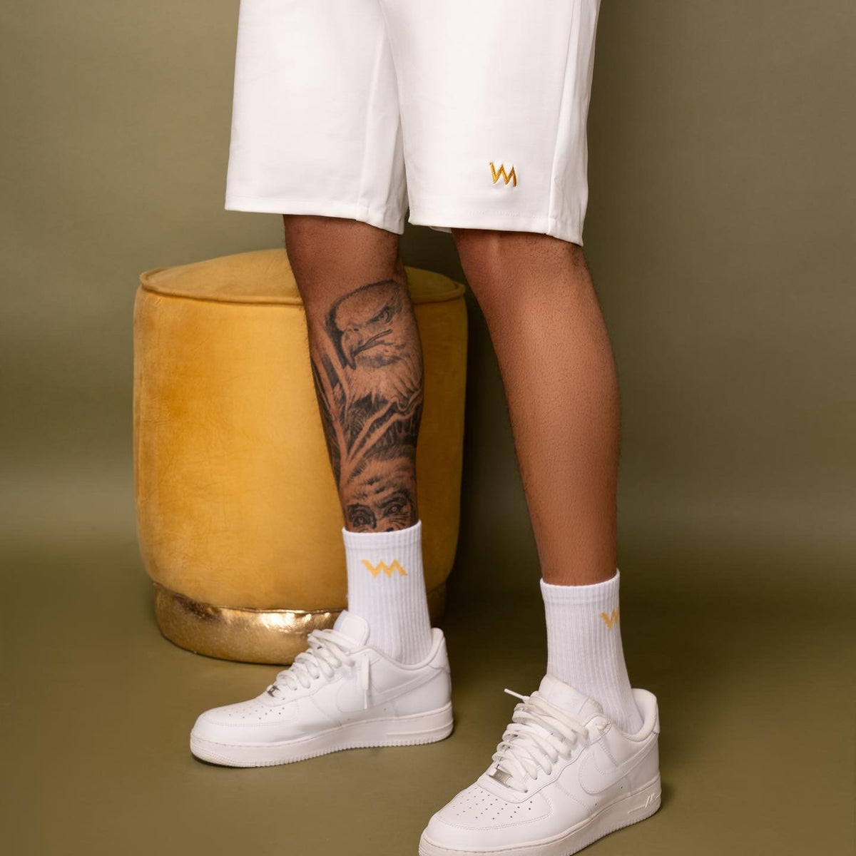 SHORTS MEN - WHITE CREAM
