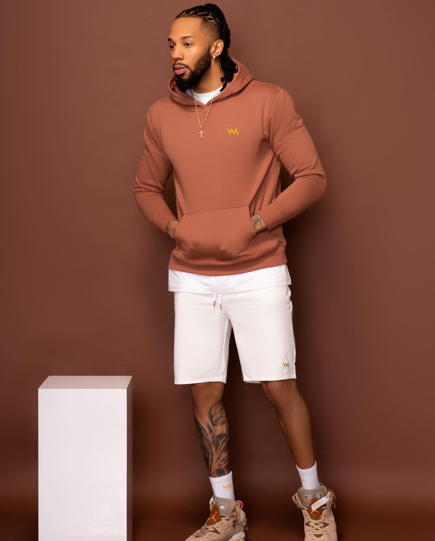 SHORTS MEN - WHITE CREAM