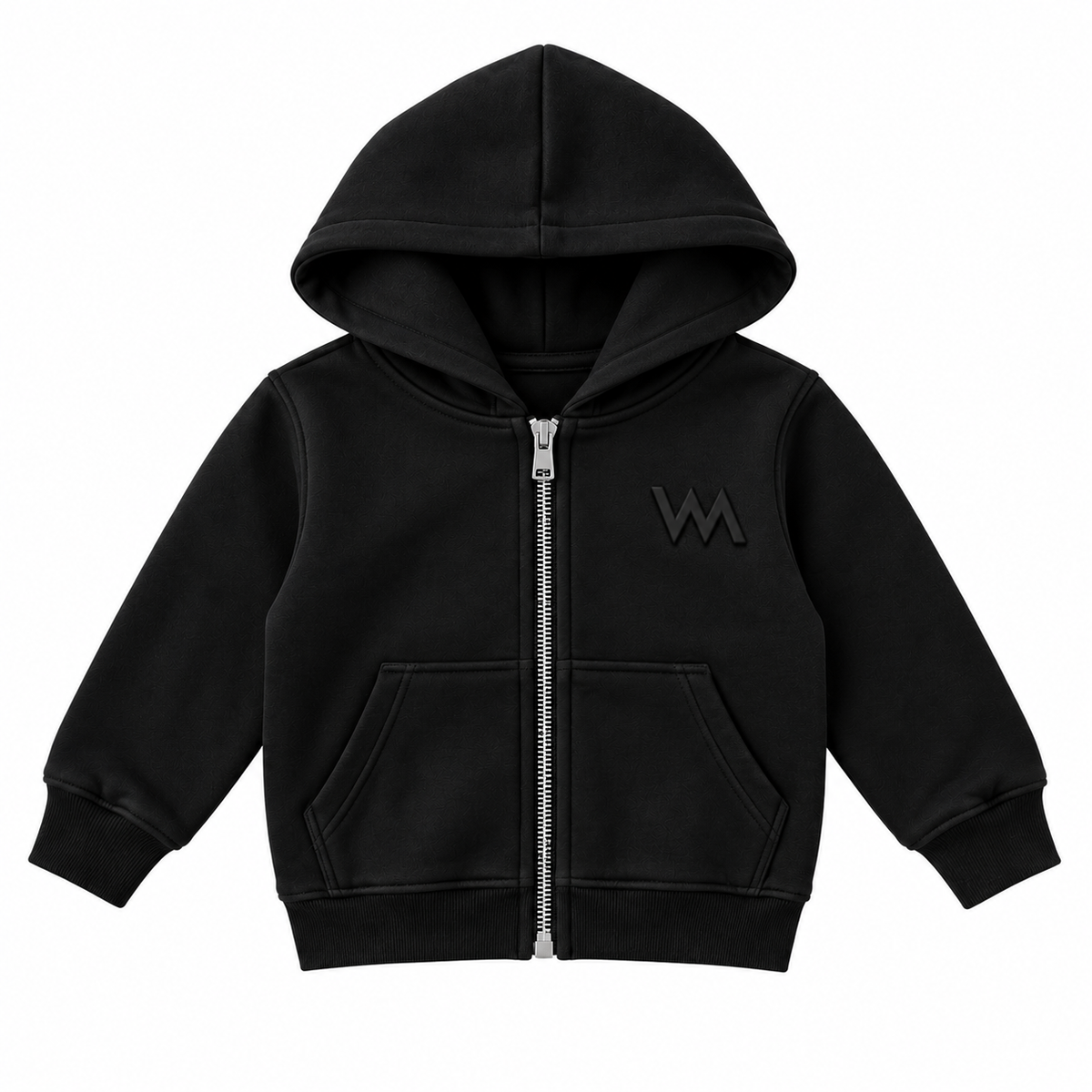 HOODED JACKETS KIDS - BLACK