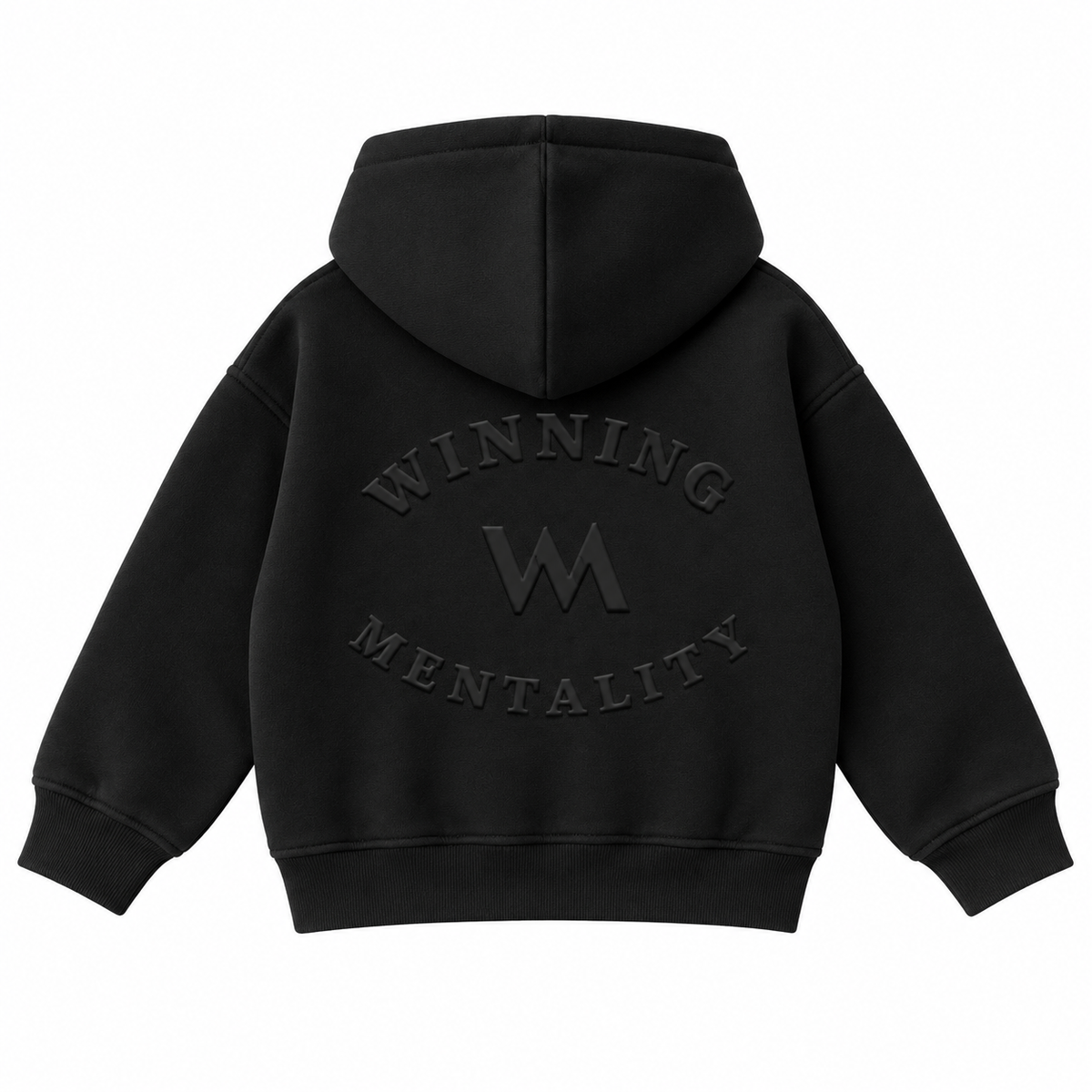 HOODED JACKETS KIDS - BLACK