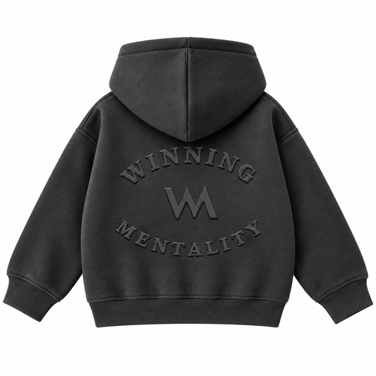 HOODED JACKETS KIDS - DARK GREY