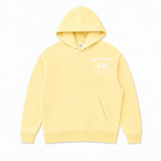 WINNING MENTALITY® HOODIE - PALE YELLOW
