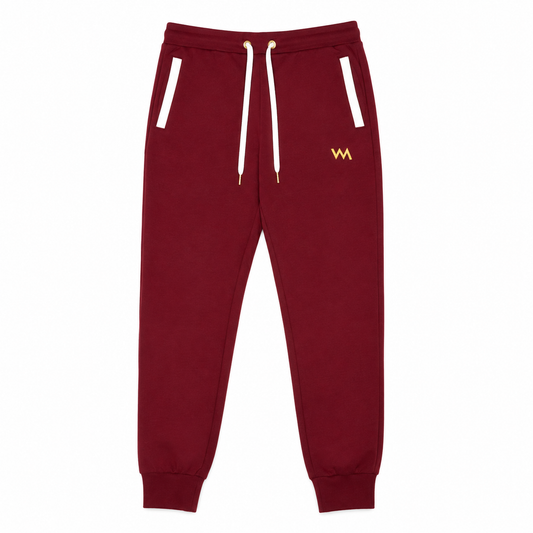 SWEATPANTS MEN - BURGUNDY