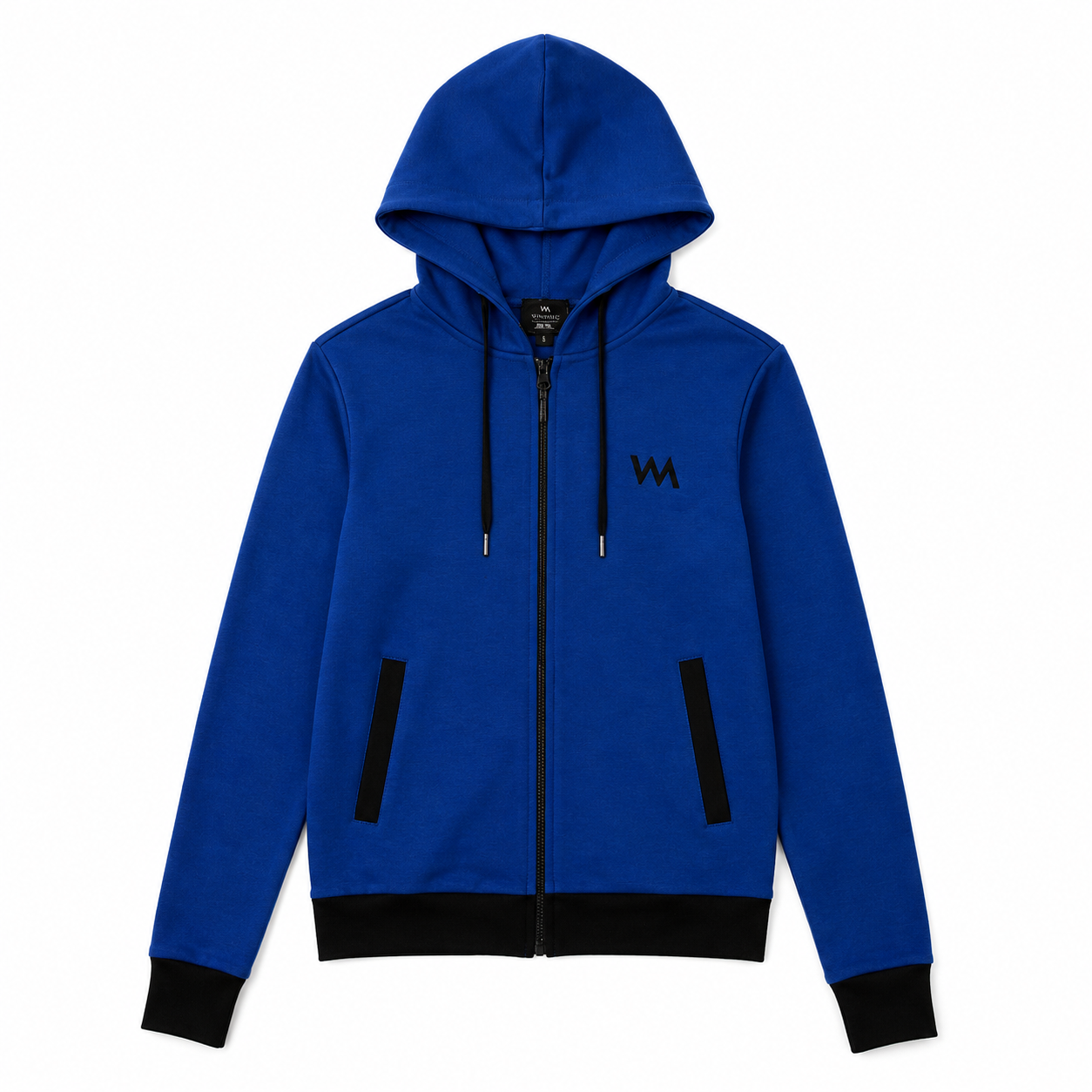 HOODED JACKETS MEN - BLUE