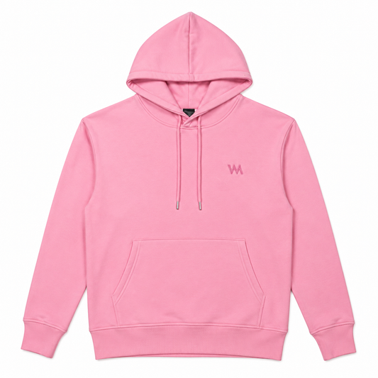 WM SIGNATURE OVERSIZED HOODIE - PINK