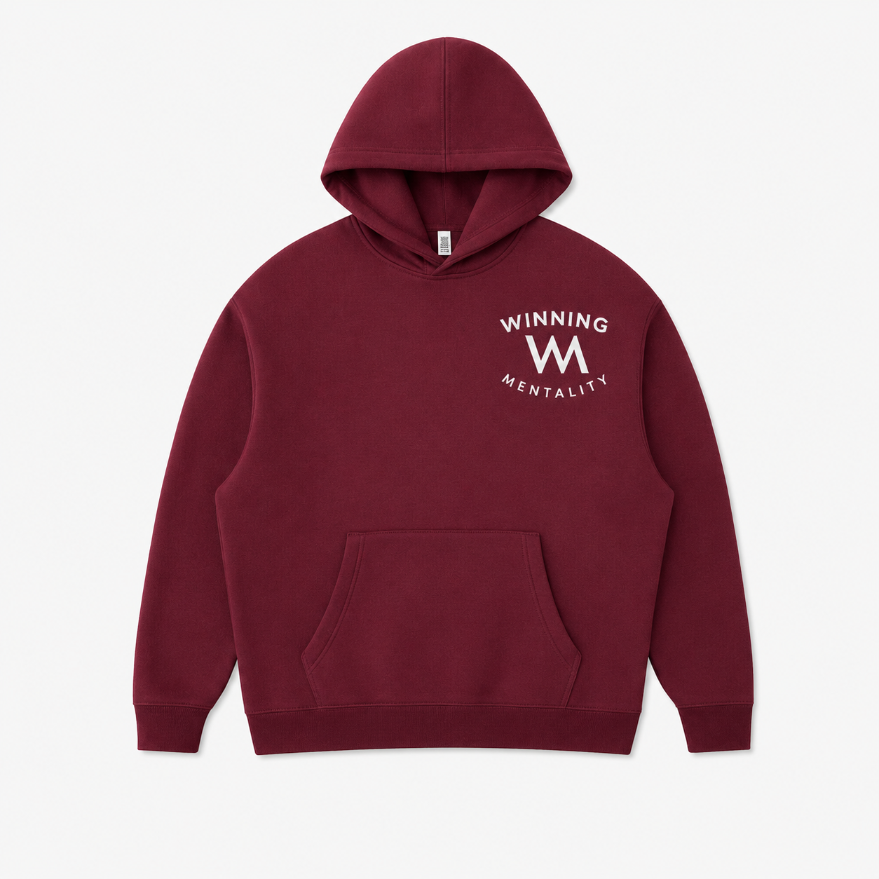 WINNING MENTALITY® HOODIE - BURGUNDY
