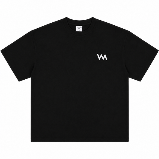 WM OVERSIZED YOUTH TEE - BLACK