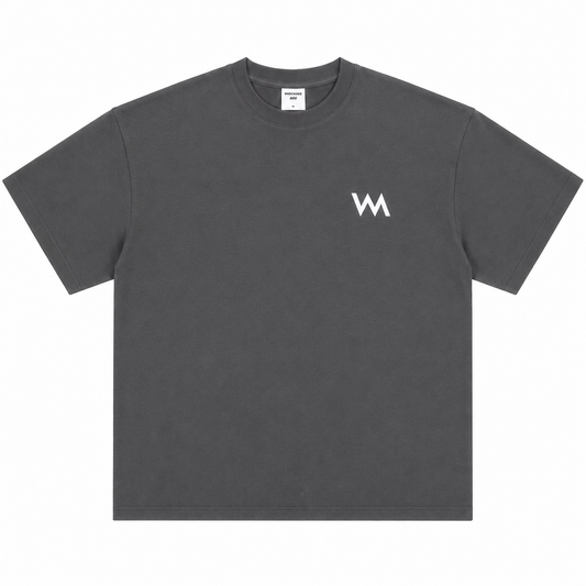 WINNING MENTALITY OVERSIZED LUXE TEE - DARKER GRAY