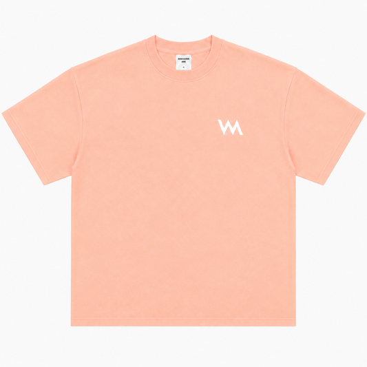 WINNING MENTALITY OVERSIZED LUXE TEE -  PEACH