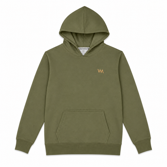WM SIGNATURE HOODIE - KHAKI GREEN