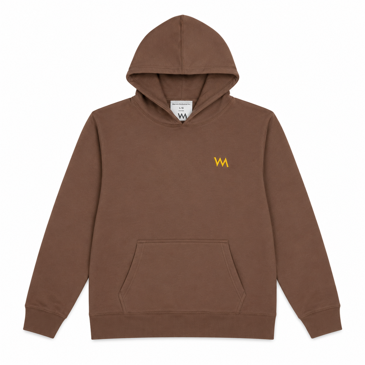 WM SIGNATURE HOODIE - BROWN