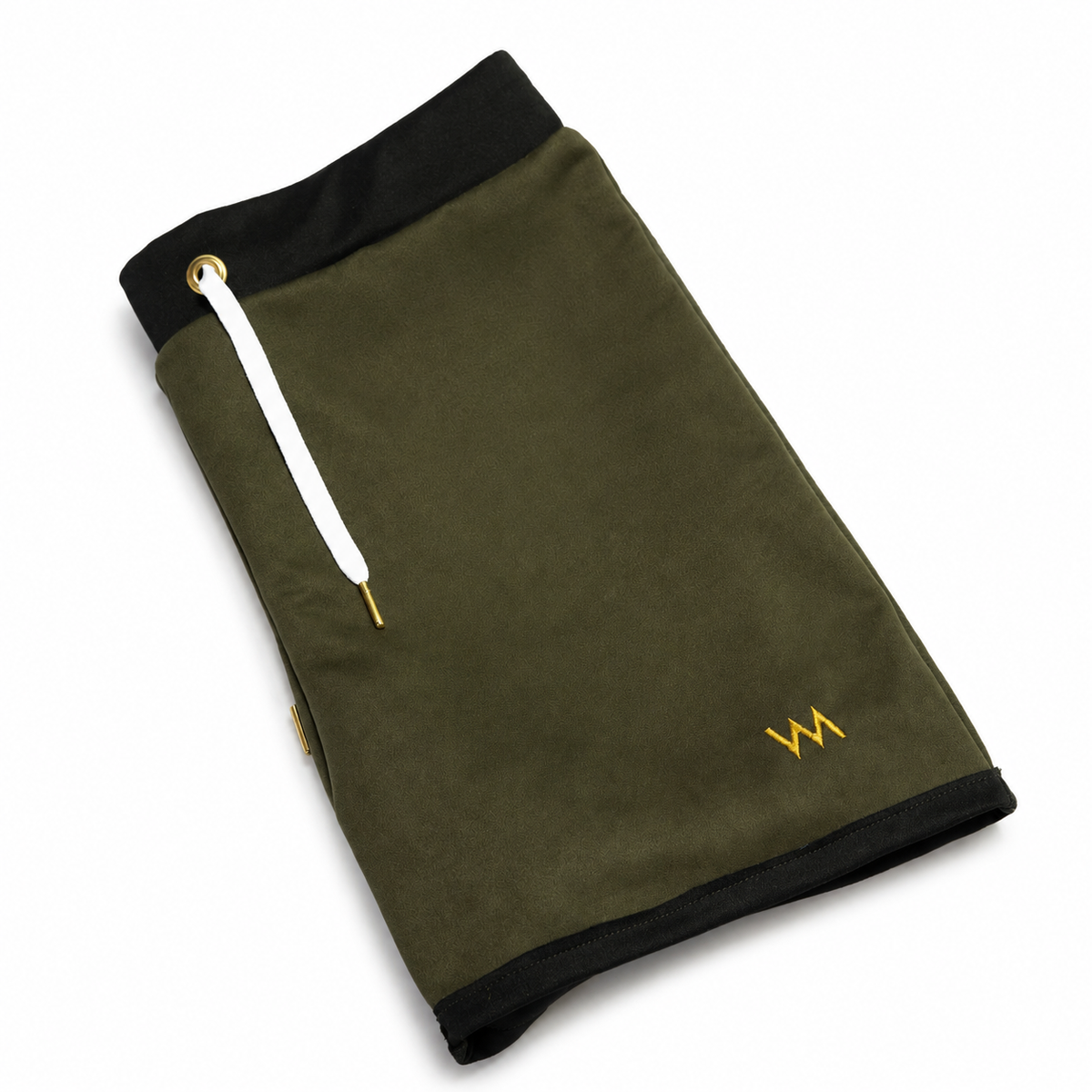WOMEN'S TRACK SHORTS - OLIVE