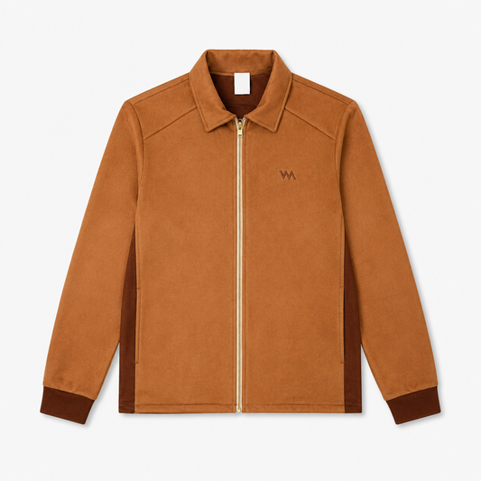 TRCK JACKETS MEN -BROWN