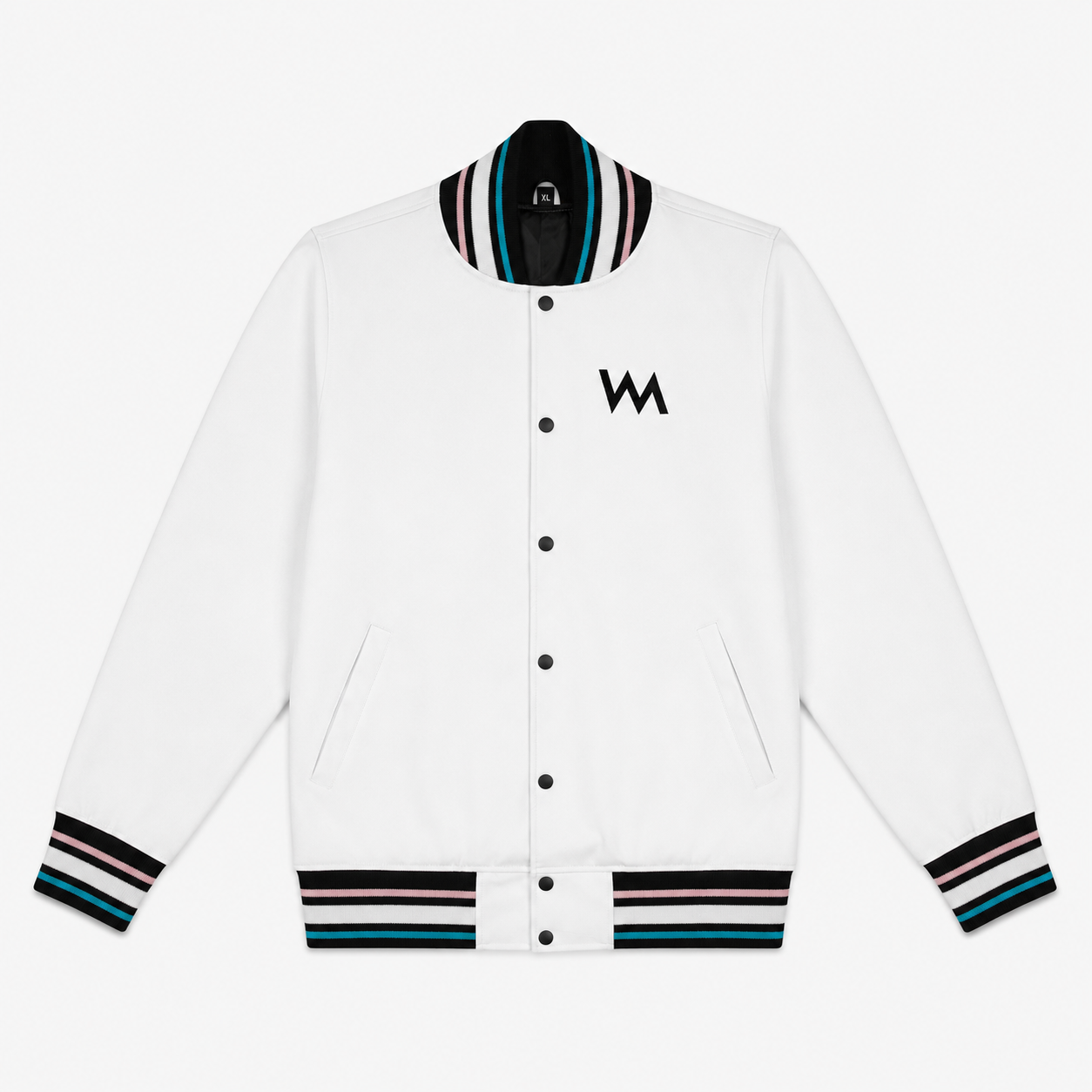 LEATHER BOMBER JACKETS - WHITE CREAM