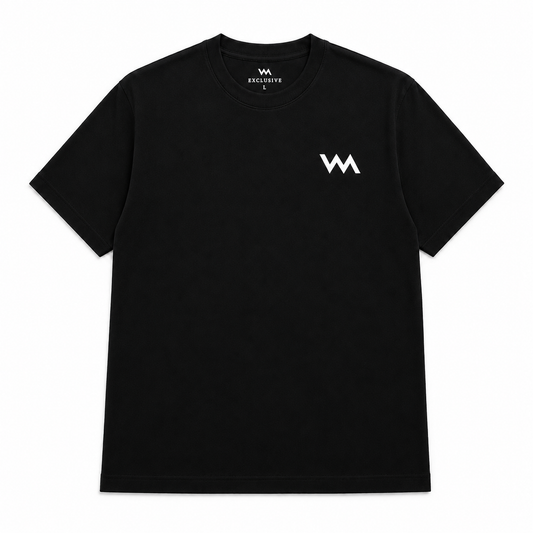 WM EVERYDAY OVERSIZED TEE - BLACK