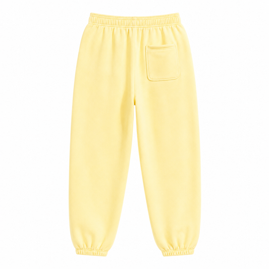 WINNING MENTALITY® SWEATPANTS - PALE YELLOW