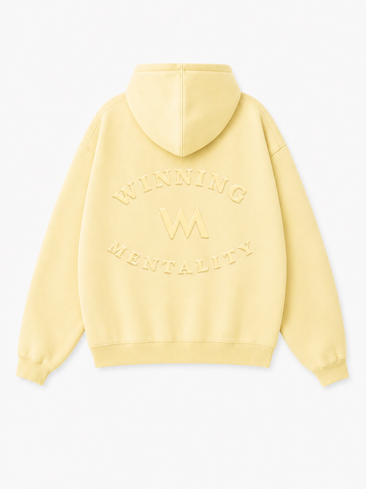 WINNING MENTALITY® HOODIE - PALE YELLOW