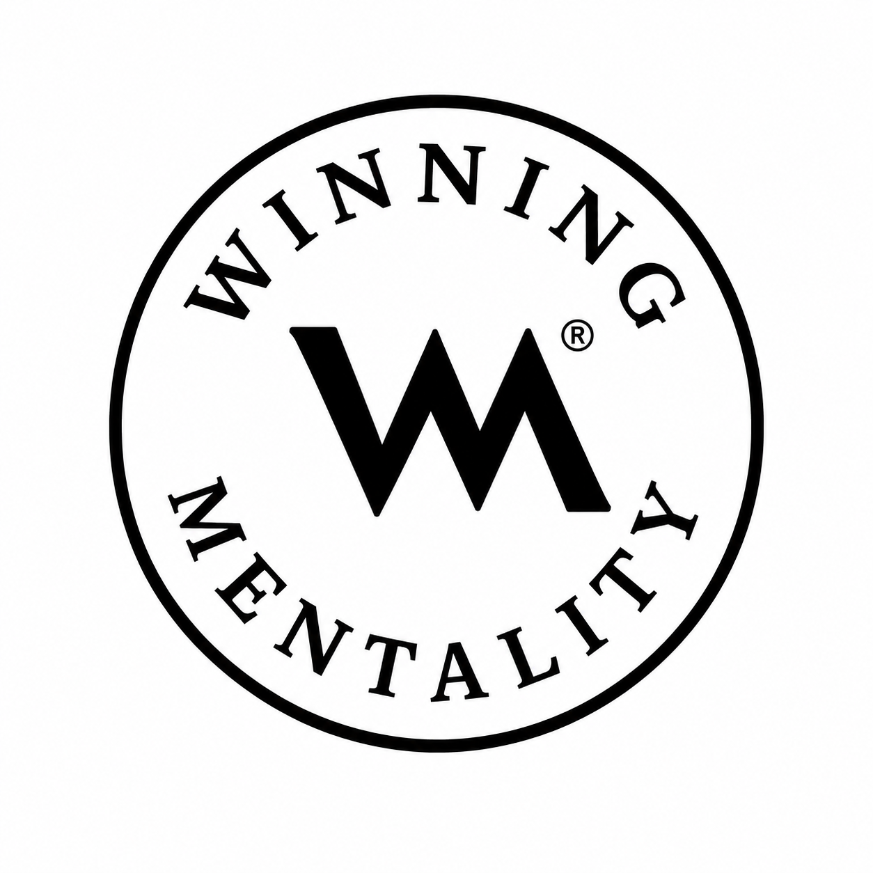 WINNING MENTALITY OVERSIZED LUXE TEE - WHITE