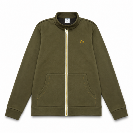 MEN'S TRACK JACKET - OLIVE