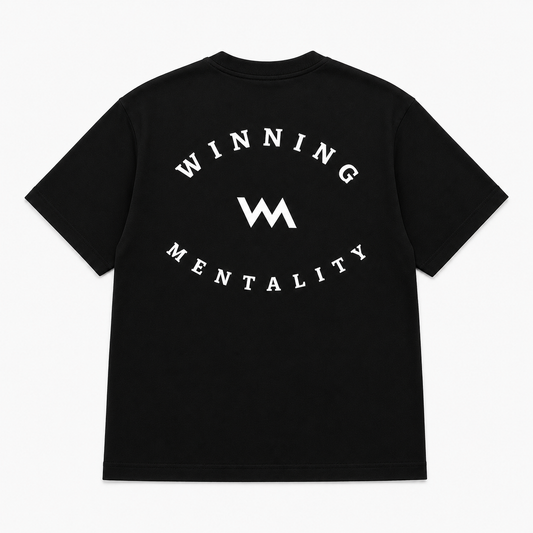 WM EVERYDAY OVERSIZED TEE - BLACK