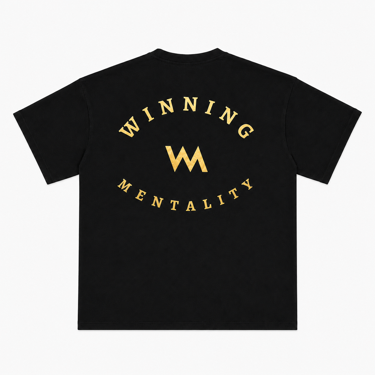 WINNING MENTALITY OVERSIZED LUXE TEE - BLACK