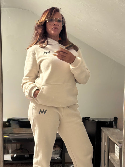UNISEX SWEATPANTS - BEIGE