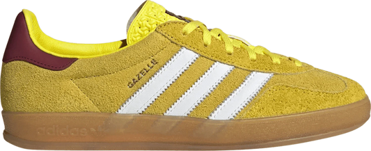 Adidas Gazelle Indoor Bright Yellow Burgundy (W)